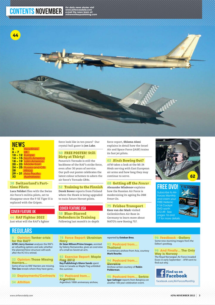 Royal Canadian Air Force (RCAF) Concept CF-35 - Article Art - Inside Cover