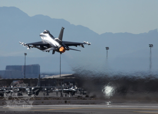 Lockheed Martin F-16, Red Flag, Nellis AFB, Las Vegas, NV