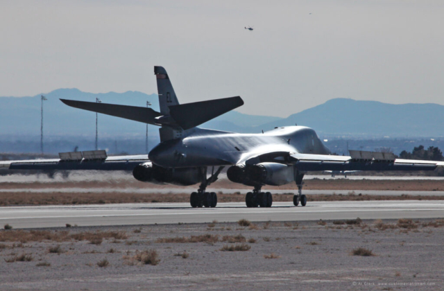 Rockwell B-1 Lancer from Ellsworth Air Force Base (EL), Box Elder, SD at Red Flag, Las Vegas, NV