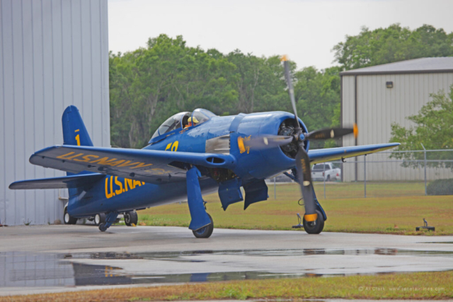 Blue Angels Bearcat at Lakeland Linder International Airport