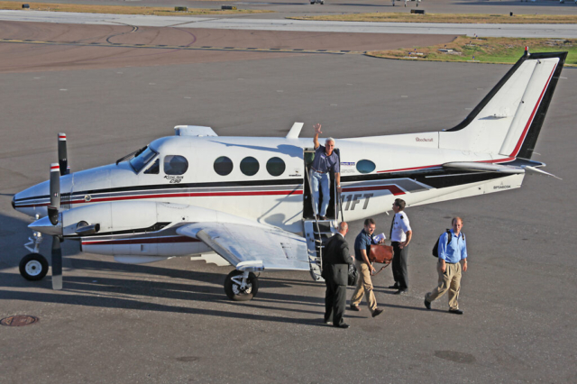 Charlie Crist at Albert Whitted Airport, Saint Petersburg, FL