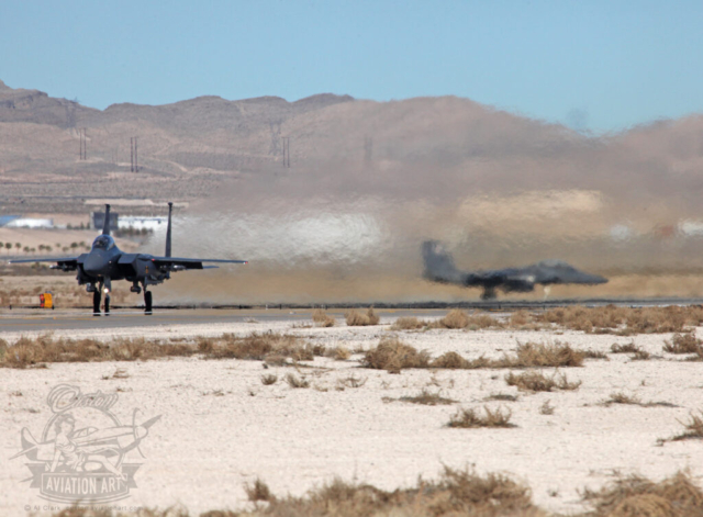 F-15C at Red Flag, Nellis AFB, Las Vegas, NV