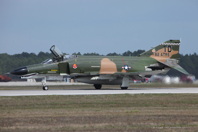 QF-4 Aerial Target, 82 ATRS, Tyndall AFB, Panama City, FL