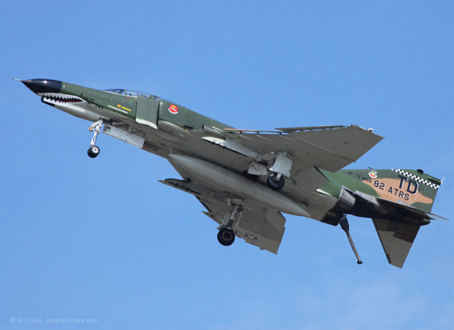 QF-4 Aerial Target, 82 ATRS, Tyndall AFB, Panama City, FL