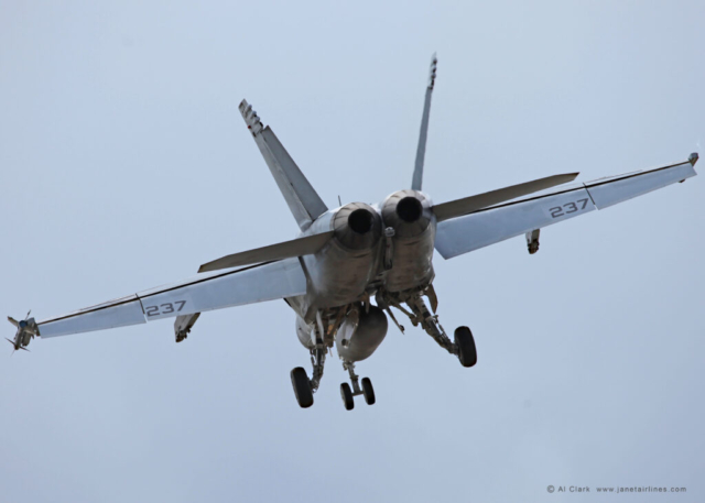 RCVG-4 Replacement Carrier Air Group 4 (AD) F/A-18 Super Hornet at NAS Oceana, Virginia Beach, VA