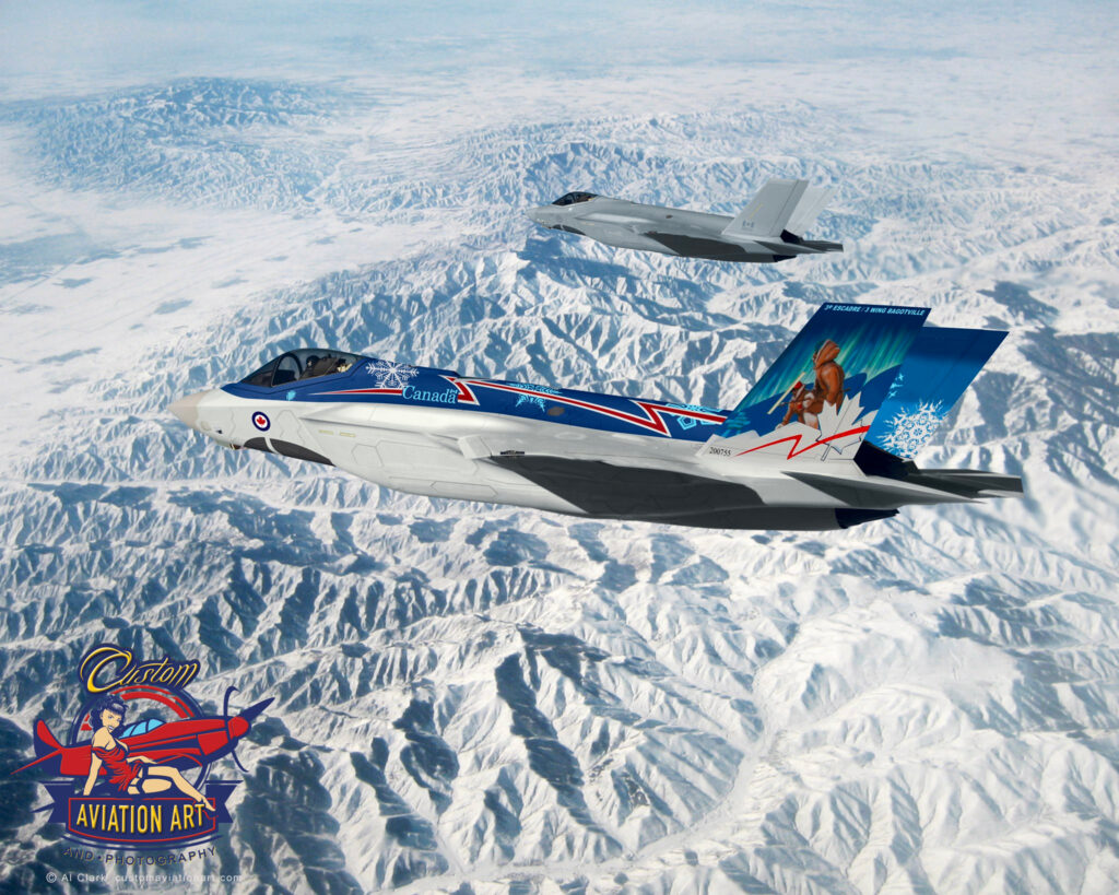 Royal Canadian Air Force (RCAF) Concept CF-35 Demonstration Jet