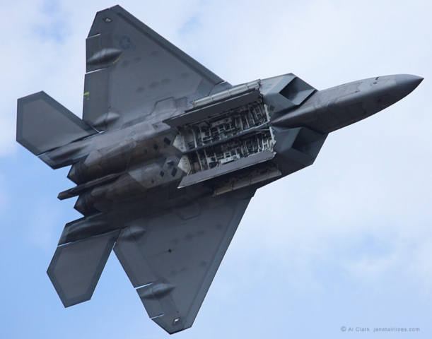 Lockheed Martin/Boeing F-22 Raptor from Tyndall AFB (TY), Panama City, FL