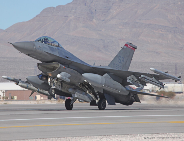 Spangdahlem Air Base (SP) Lockheed Martin F-16, Red Flag, Nellis AFB, Las Vegas, NV