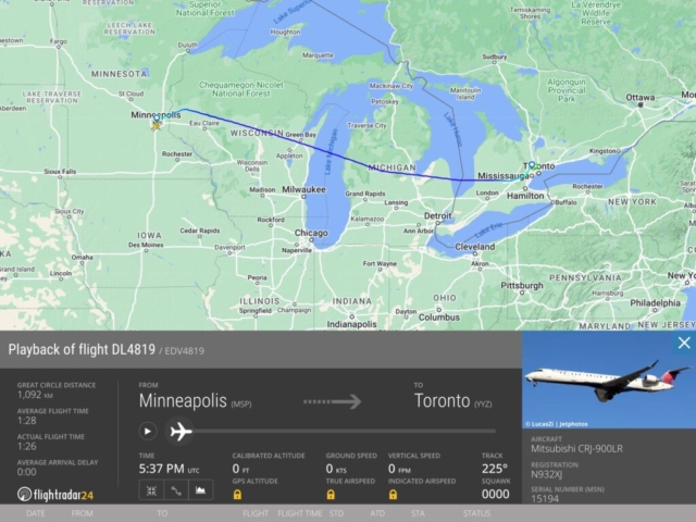 A Delta Air Lines Bombardier CRJ-900 regional jet, operating as Flight 4819, crashed upon landing at Toronto Pearson International Airport on February 17, 2025. The aircraft, arriving from Minneapolis-St. Paul, flipped upside down after its right main landing gear collapsed, leading to detachment of the right wing and a post-crash fire. Weather conditions included high winds and blowing snow, with gusts up to 35 knots. Emergency responders evacuated all 80 people on board, with 18 injured, including three in critical condition. The Transportation Safety Board of Canada (TSB) and the U.S. National Transportation Safety Board (NTSB) are investigating structural integrity, landing gear failure, and potential pilot response factors. Airport operations were disrupted, with two runways closed for the investigation. Delta and Endeavor Air are conducting internal safety reviews. The final report on the cause of the accident is expected within several months.