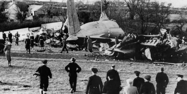 Fatal Accident (80/83) - Avro 689 Tudor 5, G-AKBY, near Llandow, United Kingdom, March 12, 1950